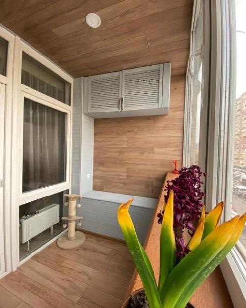 Результат ремонта балкона. 02