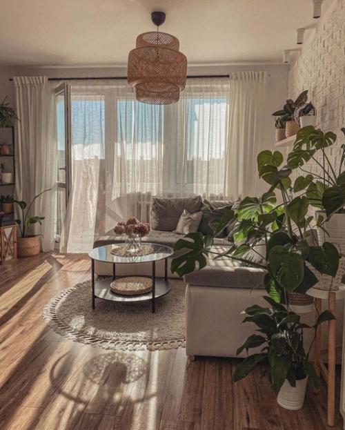 Интерьер квартиры. В светлых тонах. 02