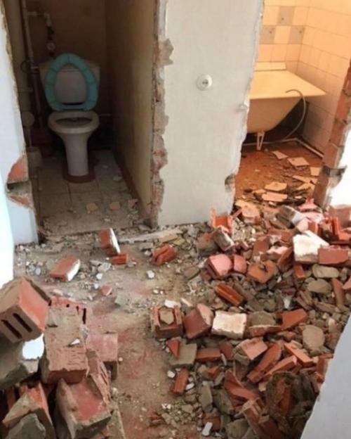 До и после ремонта.