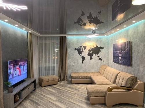 Интерьер гостиной. В современном стиле. 03