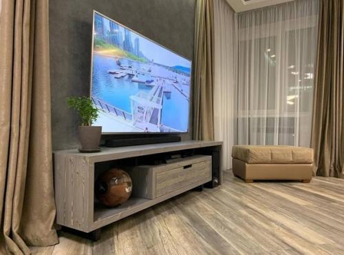 Интерьер гостиной. В современном стиле.