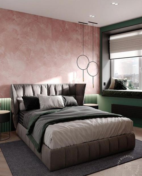 Современный интерьер. В приятном сочетании цветов. 03