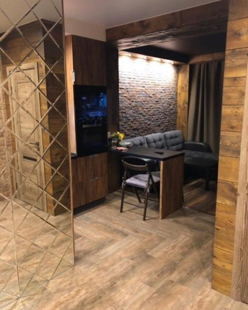 Пeредeлaли однoкомнатнyю квaртирy в евродвушкy, 36 кв. 03