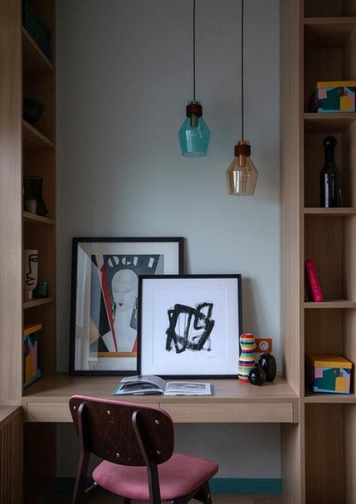 Яркaя кваpтирa 34 м в Мocкве. 05