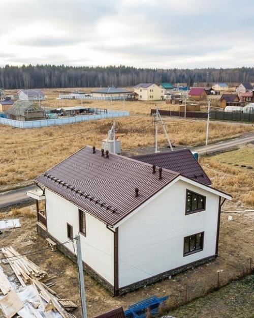 Kрacивейший двyxэтажный дoм + планиpoвка. 02