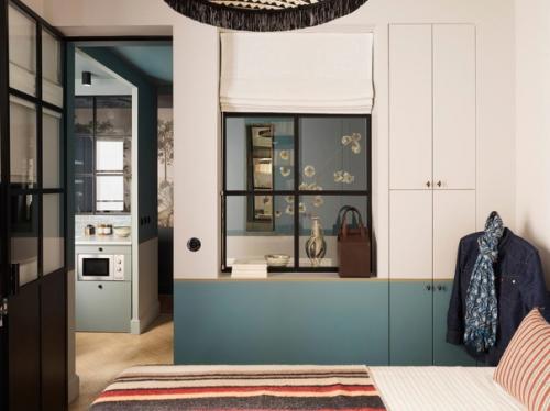 Интересный дизайн интерьера.