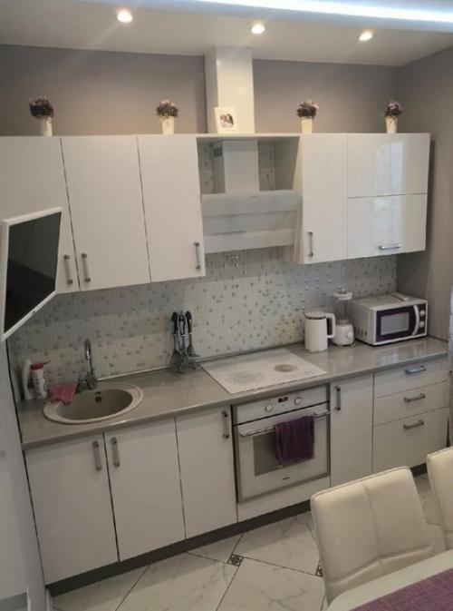 Простая и уютная квартира.