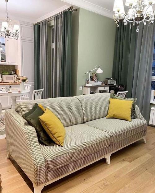 Просторная квартира. В современном стиле. 01