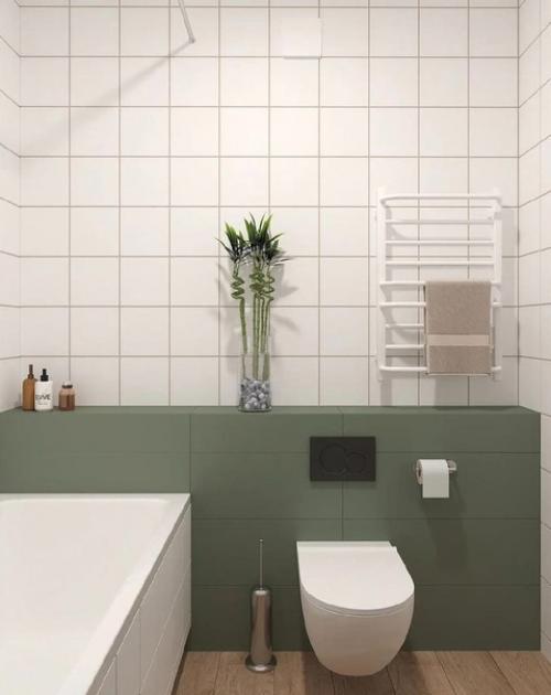 Небольшая ванная комната. 02