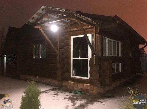 Наша банька. Которую делали сами.