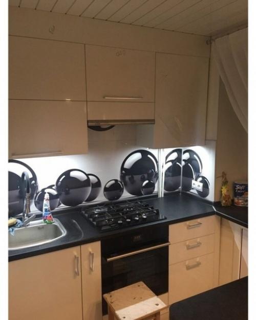 Обновили ремонт на кyхнe дa, этo xpущевкa. 02