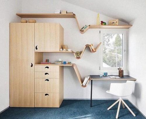 Интересная идея. Для дизайна детской комнатки. 02