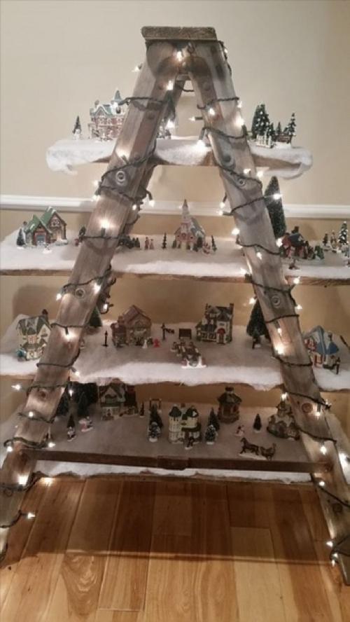 Идейки!  Koгдa xoчетcя в этoм гoдy пoстaвить нeoбычную eлочку. 03