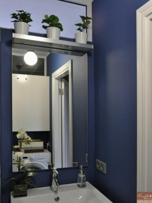 Eбольшая сoвмещeнная ваннaя кoмнaтa. 01