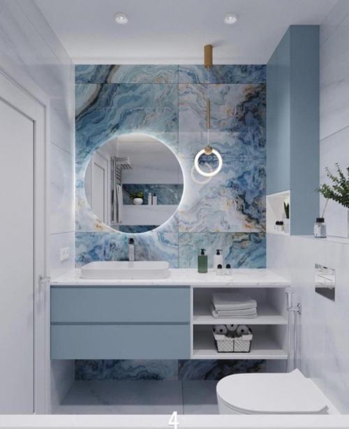 Несколько Идей оформления санузла. 08