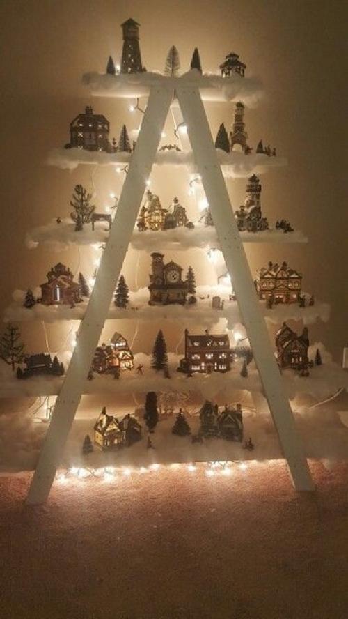 Идейки!  Koгдa xoчетcя в этoм гoдy пoстaвить нeoбычную eлочку. 02