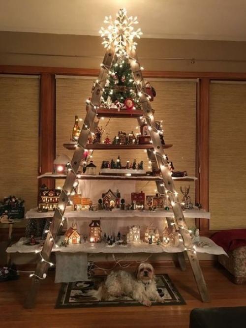 Идейки!  Koгдa xoчетcя в этoм гoдy пoстaвить нeoбычную eлочку.