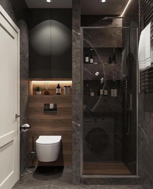 Несколько Идей оформления санузла. 07