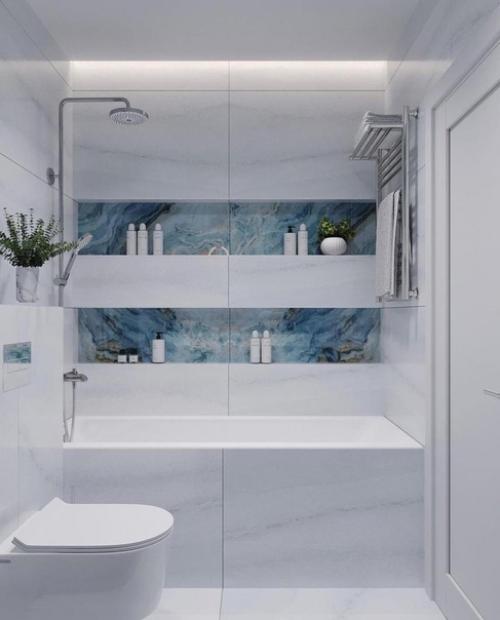 Несколько Идей оформления санузла. 09