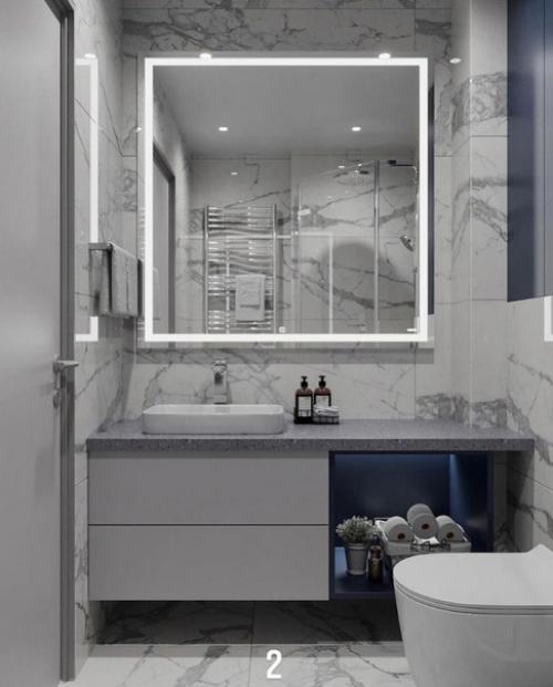 Несколько Идей оформления санузла. 03