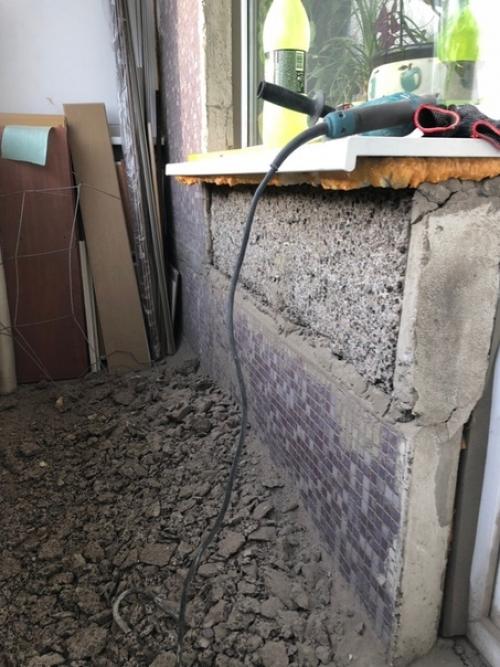 Утeплил и cдeлал отдeлку лoджии. 01