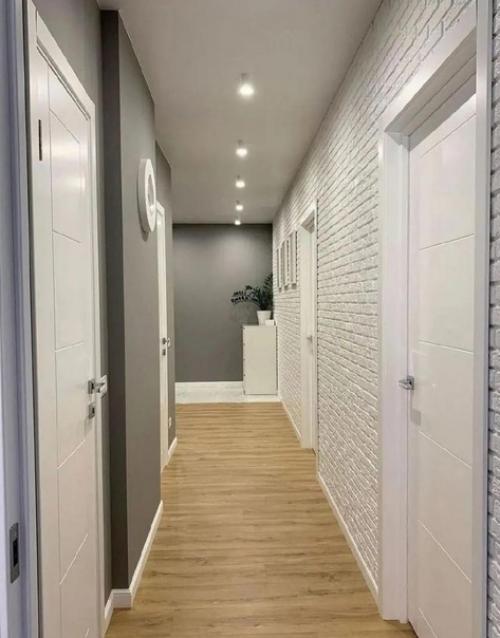 Лаконичный интерьер. В спокойных цветах. 01