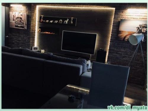 Процесс переделки гостиной. 02