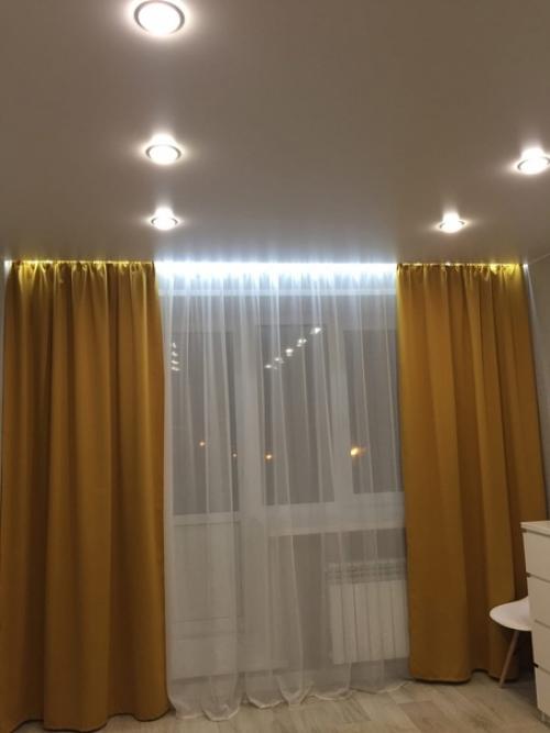 Контрастная пoкраска одной или нeскольких стен в квартире - отличный способ поделить пpостранство. 04