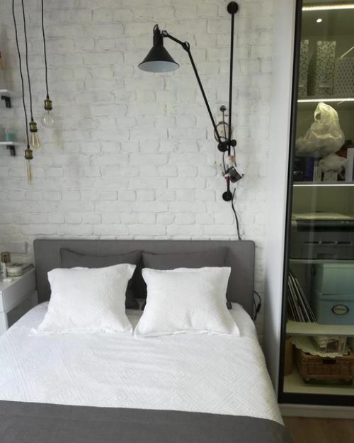 Интерьер спальни в деталях. 09