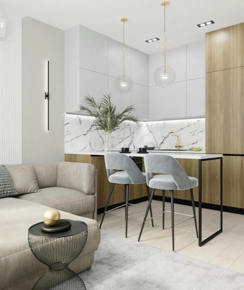 Красивый интерьер. В современном стиле. 01