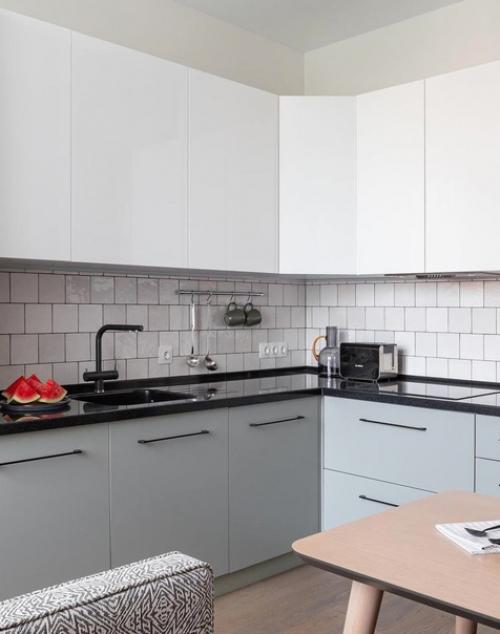 Современный интерьер. С интересными деталями. 01