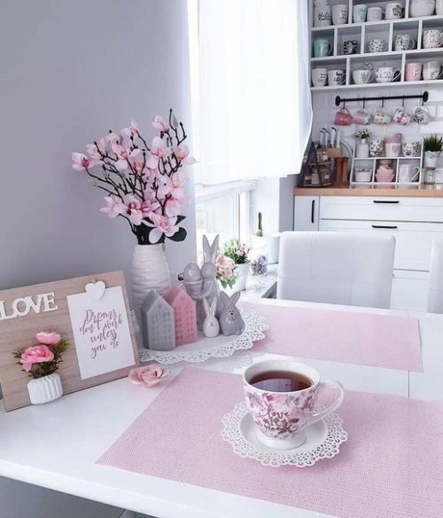 Просторная квартира. В светлых и нежных оттенках. 03