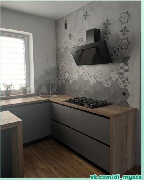 Минималистичная кухня. В современном стиле.