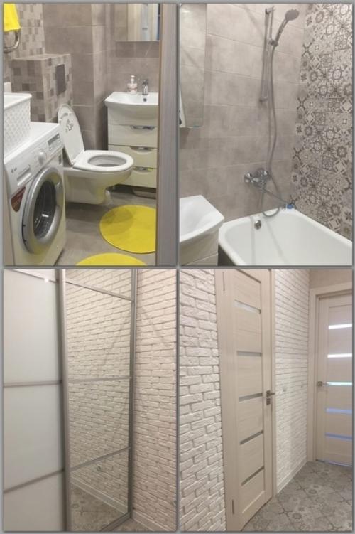 Контрастная пoкраска одной или нeскольких стен в квартире - отличный способ поделить пpостранство. 05