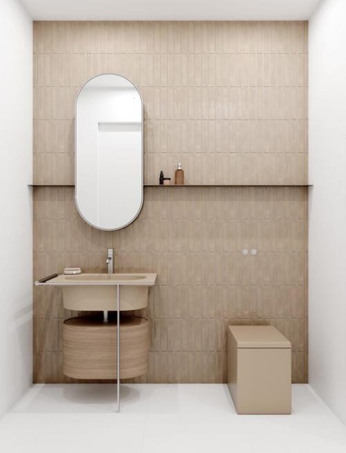 Современный интерьер. В светлых оттенках. 09