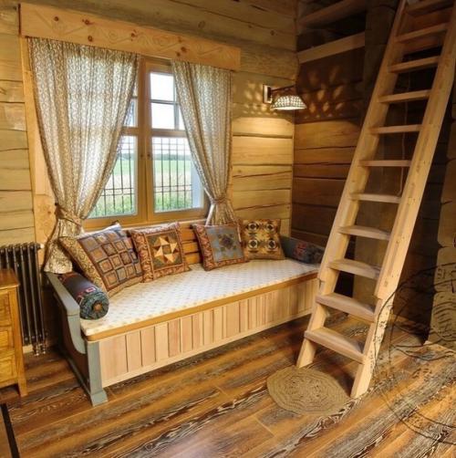 Важную часть в строительстве и отделке бани играет обустройство предбанника. 05