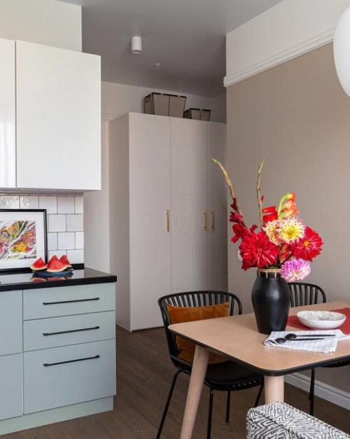 Современный интерьер. С интересными деталями. 02