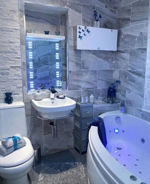 Современный интерьер. В светлых оттенках. 06