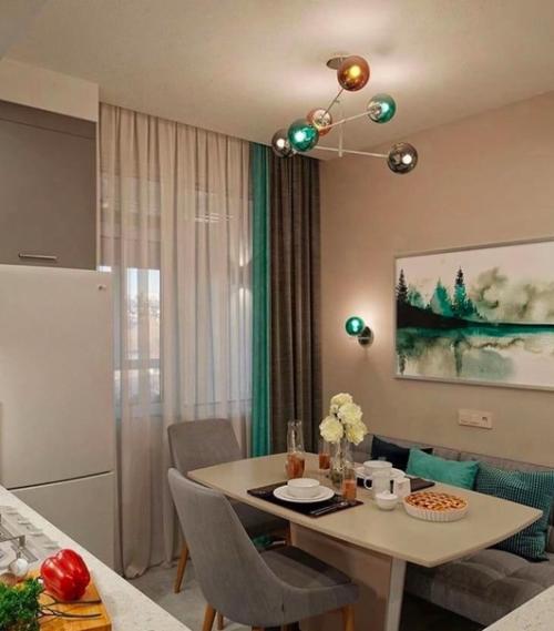 Красивый интерьер кухни. 02