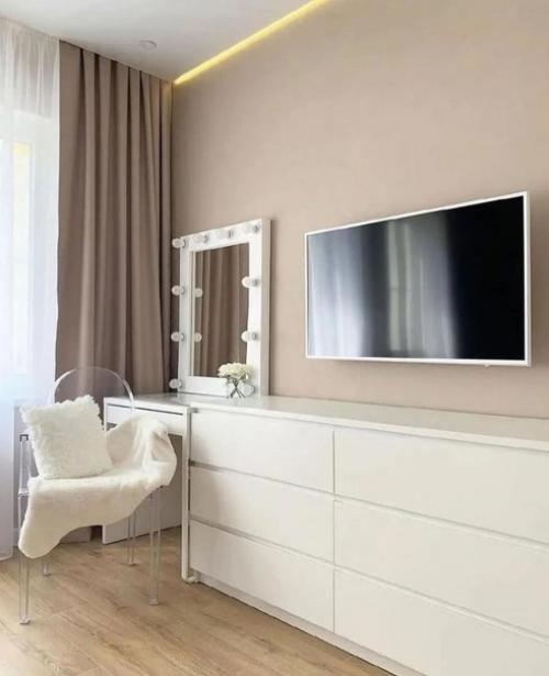 Лаконичный интерьер. В спокойных цветах. 04