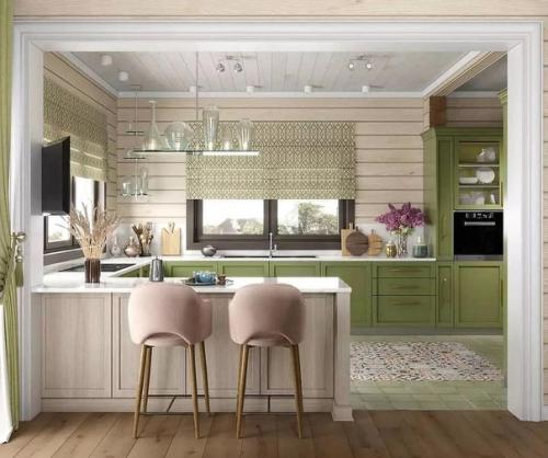 Красивый интерьер. В светлых оттенках. 06