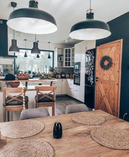 Интерьер дома. В скандинавском стиле.