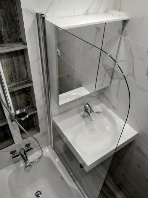 Интерьер ванной комнаты. 04