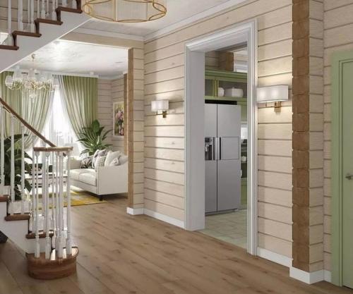 Красивый интерьер. В светлых оттенках. 02