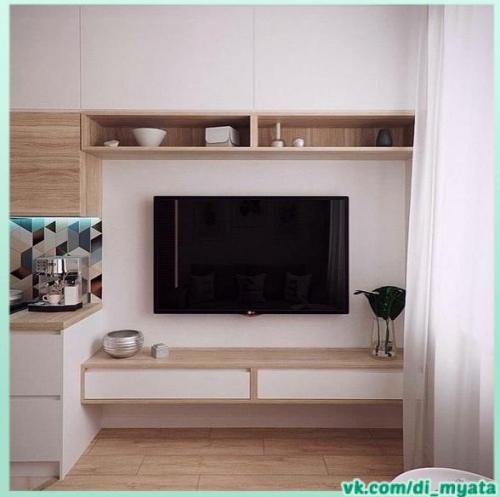 Небольшая кухня - гостиная. 04