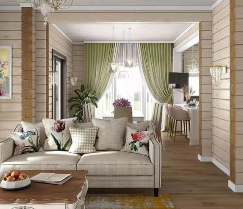 Красивый интерьер. В светлых оттенках. 04