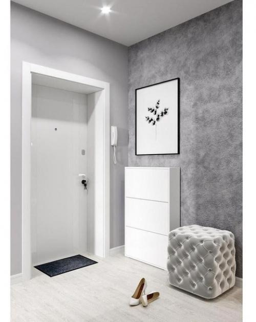 Дизайн интерьера. В светло-сером оттенке. 08