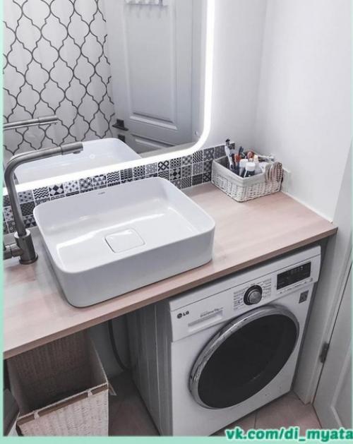 До и после ремонта ванной комнаты. 02