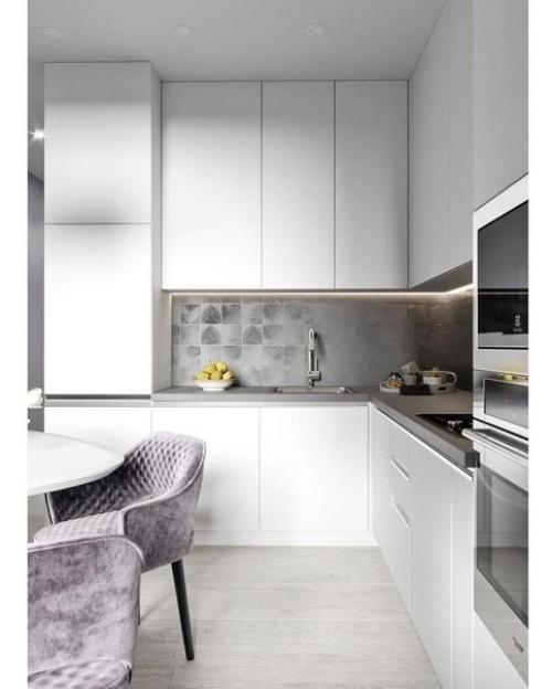 Дизайн интерьера. В светло-сером оттенке. 07