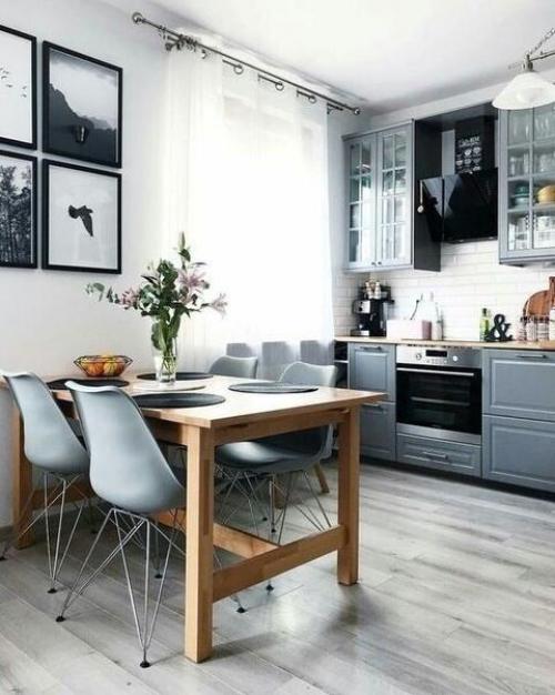 Чудосное оформление. Современной кухни. 02